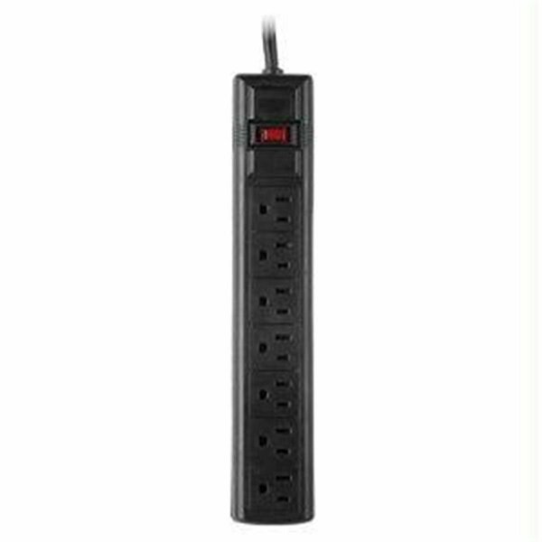 Ezgeneration Ssup 7Outlet Essential Surge Protector 12Ft Cord 1500J Emi-Rfi, 6PK EZ789061